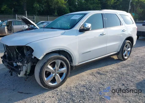 2013 Dodge Durango Citadel from USA, damaged, VIN 1C4SDJET6DC652552